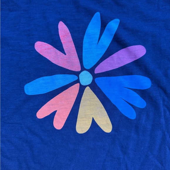 Primary Flower Tee Sz 14 - Picture 2 of 3